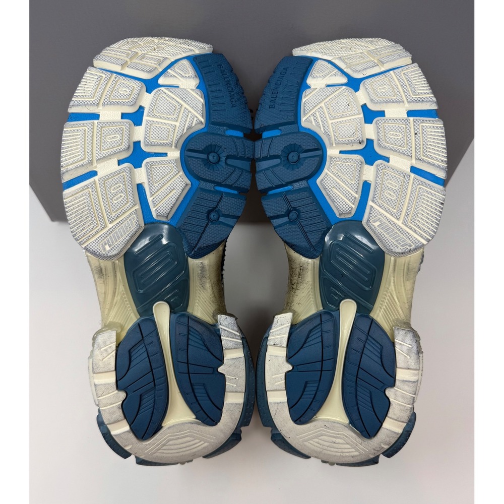 Balenciaga Marathon Runner Sneaker Blue Unreleased Demna Size 7 US 40 EU - Picture 6 of 10